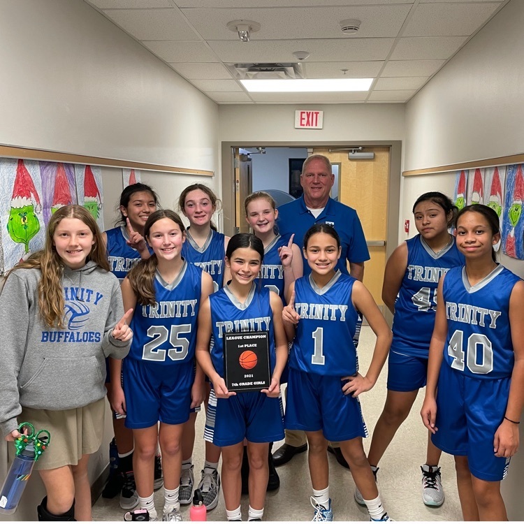 7th Grade Girls Undefeated League Champions 